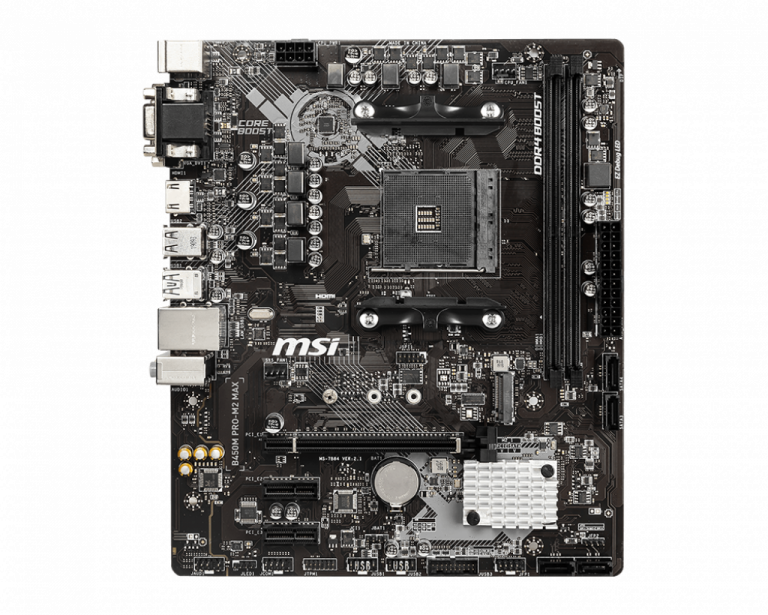 Msi b450m pro m2 max совместимость