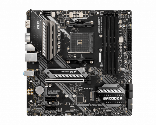 PLACA MADRE MSI MAG B550M BAZOOKA AM4 - Imagen 2