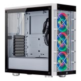 CASE CORSAIR ICUE 465X RGB WHITE MID TOWER