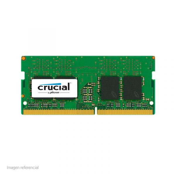 MEMORIA RAM CRUCIAL 8GB DDR4 SODIMM 2400MHZ CL17 NON-ECC