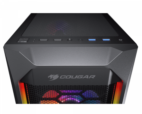 CASE COUGAR MX410 MESH-G RGB MID TOWER - Imagen 5