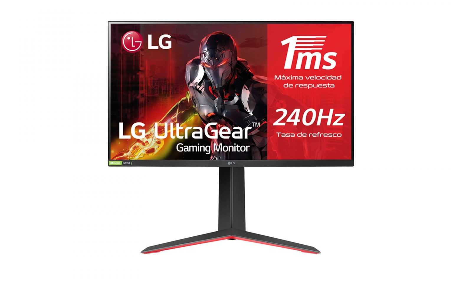 Monitor Lg Ultragear 27gp750 B 27″ Ips Fhd 240hz 1ms G Sync Freesync