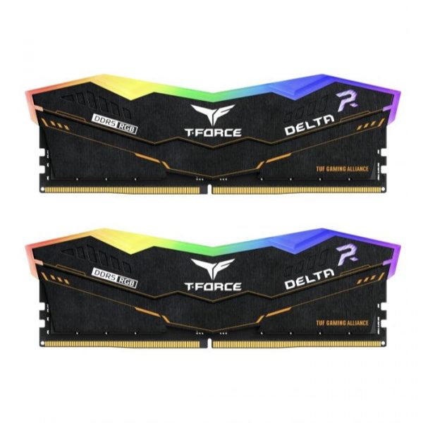 MEMORIA RAM TEAMGROUP T-FORCE DELTA RGB 32GB (2X16GB) DDR5 5200MHZ CL40