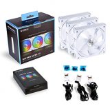 FAN LIAN LI UNI FAN AL120 WHITE 120MM ARGB PACK 3 IN 1 C/CONTR - Imagen 2