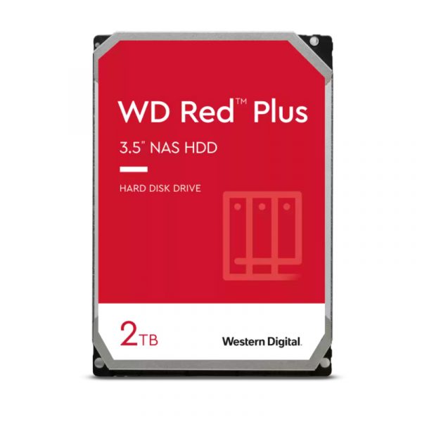 DISCO DURO WESTERN DIGITAL RED PLUS 2TB SATA 5400RPM 3.5″