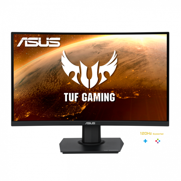 MONITOR ASUS TUF GAMING VG24VQE 23.6" VA FHD 165HZ 1MS CURVO FREESYNC PREMIUM