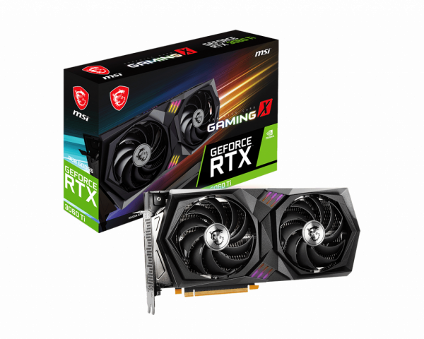 TARJETA DE VIDEO MSI RTX 3060 TI GAMING X 8GB GDDR6