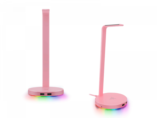 BASE RAZER PARA AUDIFONOS V2 CHROMA USB 3.1 HUB QUARTZ