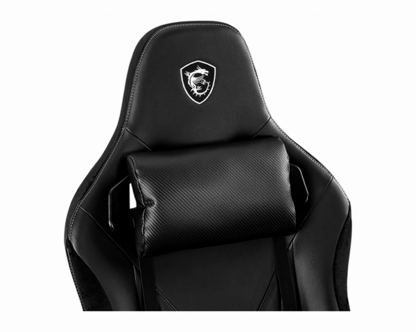 SILLA GAMER MSI MAG CH130 X COLOR NEGRO BASE DE ACERO - Imagen 2