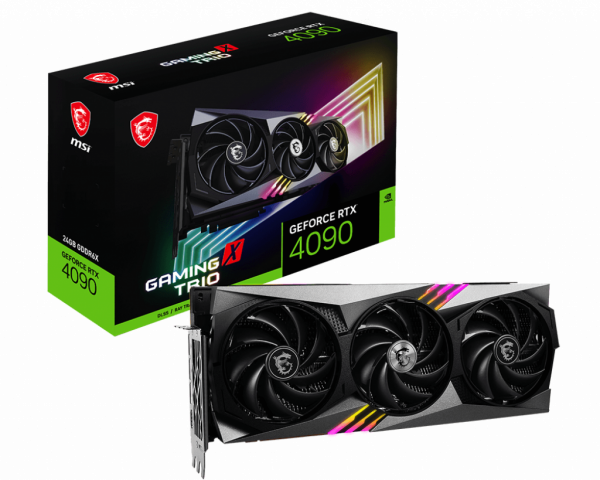 TARJETA DE VIDEO RTX 4090 GAMING TRIO 24GB GDDR6X