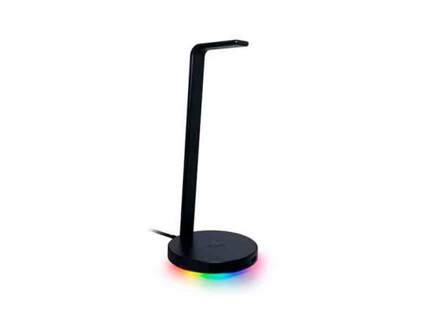 BASE RAZER PARA AUDIFONOS V2 CHROMA USB 3.1 HUB BLACK