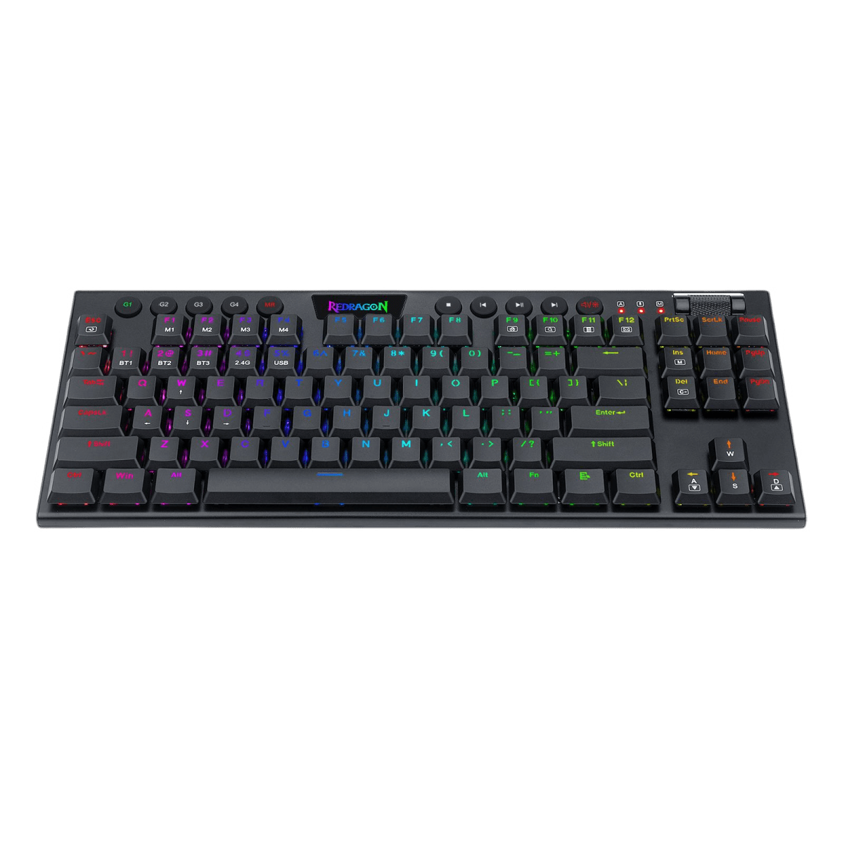 TECLADO MECÁNICO REDRAGON HORUS TKL WIRELESS - SWITCH BLUE - Imagen 2