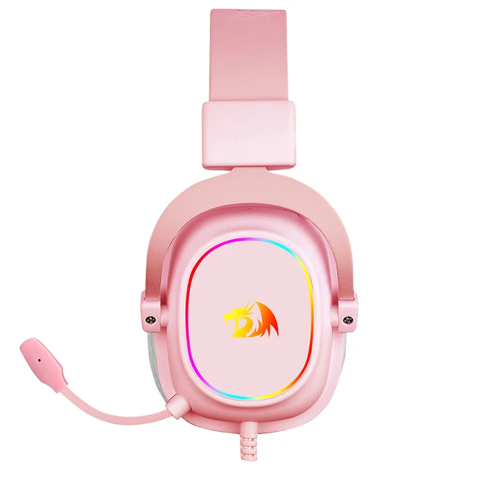 AURICULAR REDRAGON ZEUS X H510P-RGB PINK 7.1 VIRTUAL - Imagen 3