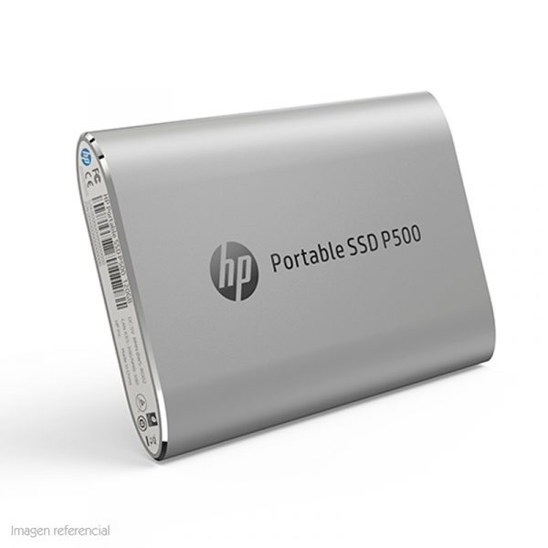 SSD EXTERNO HP P500 PORTABLE SSD 120GB USB 3.1 GEN 2 TIPO-C / PLATA