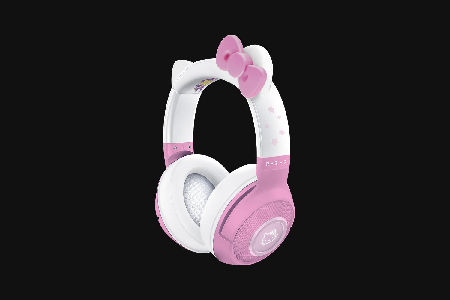 AURICULAR RAZER KRAKEN HELLO KITTY AND FRIENDS EDITION CHROMA USB WHITE
