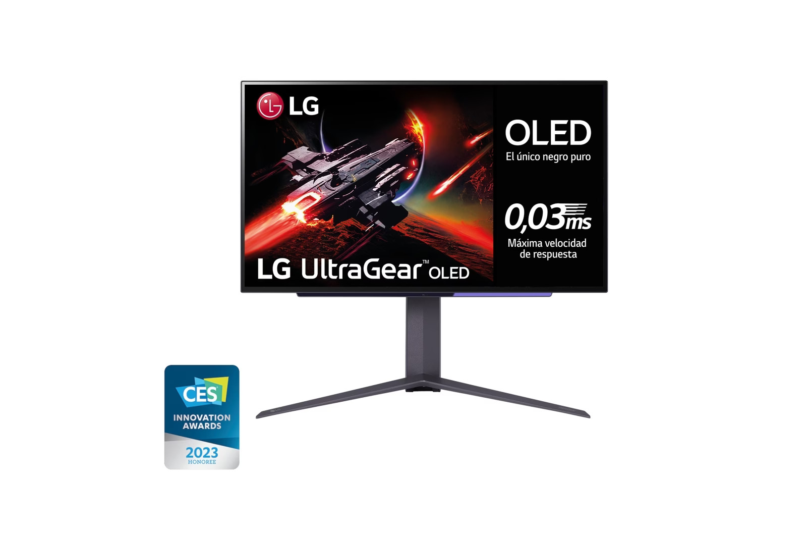 MONITOR LG ULTRAGEAR OLED 27GR95QE 26.5″ OLED QHD 240HZ 0.03MS FREESYNC ...