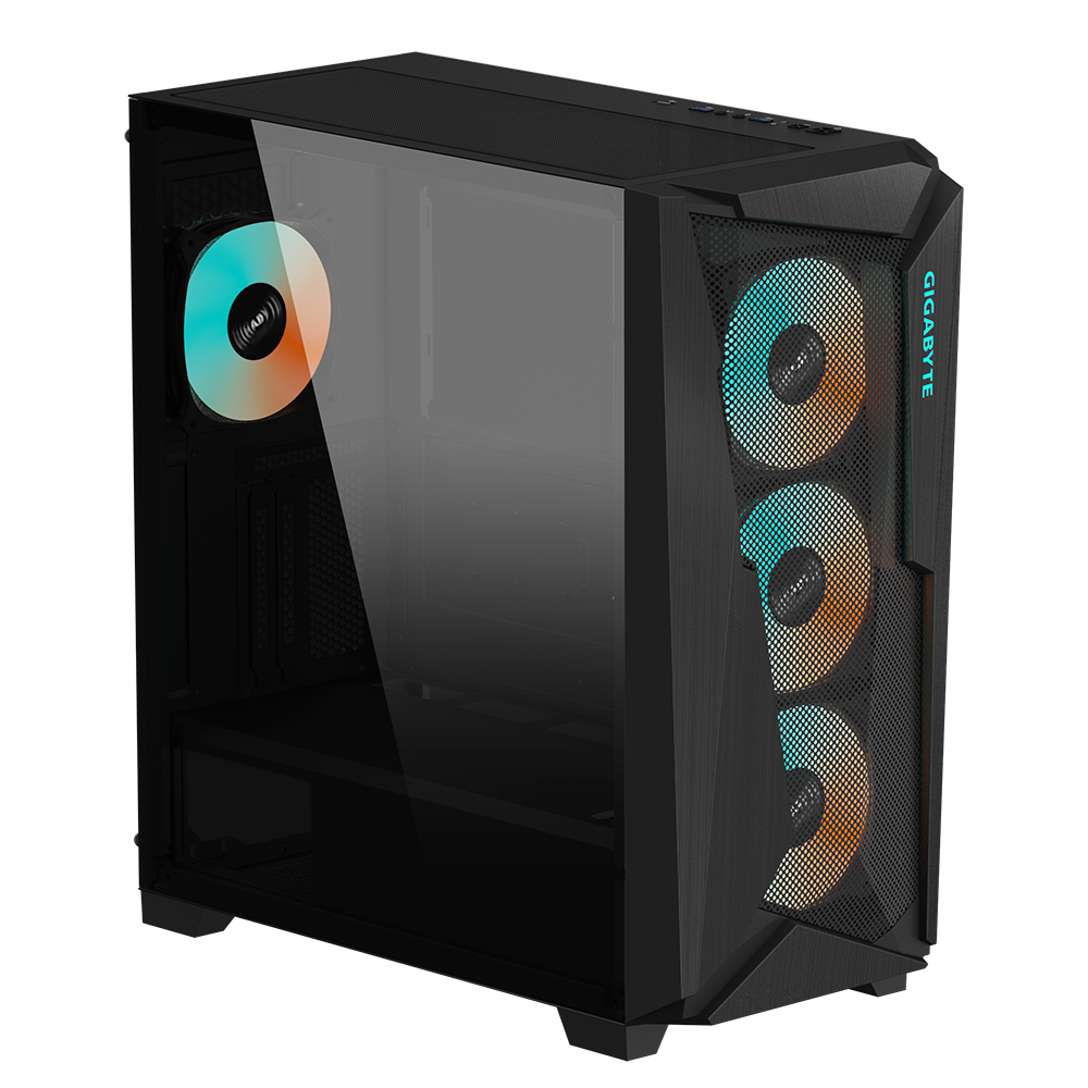 CASE GIGABYTE C301 GLASS MID TOWER - Imagen 7
