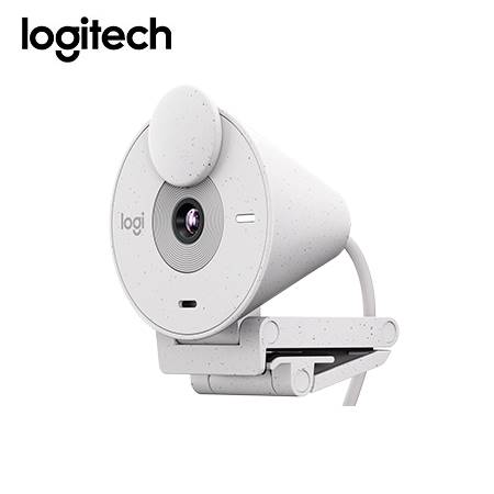 CAMARA LOGITECH BRIO 300 FHD 1080P USB-C WHITE