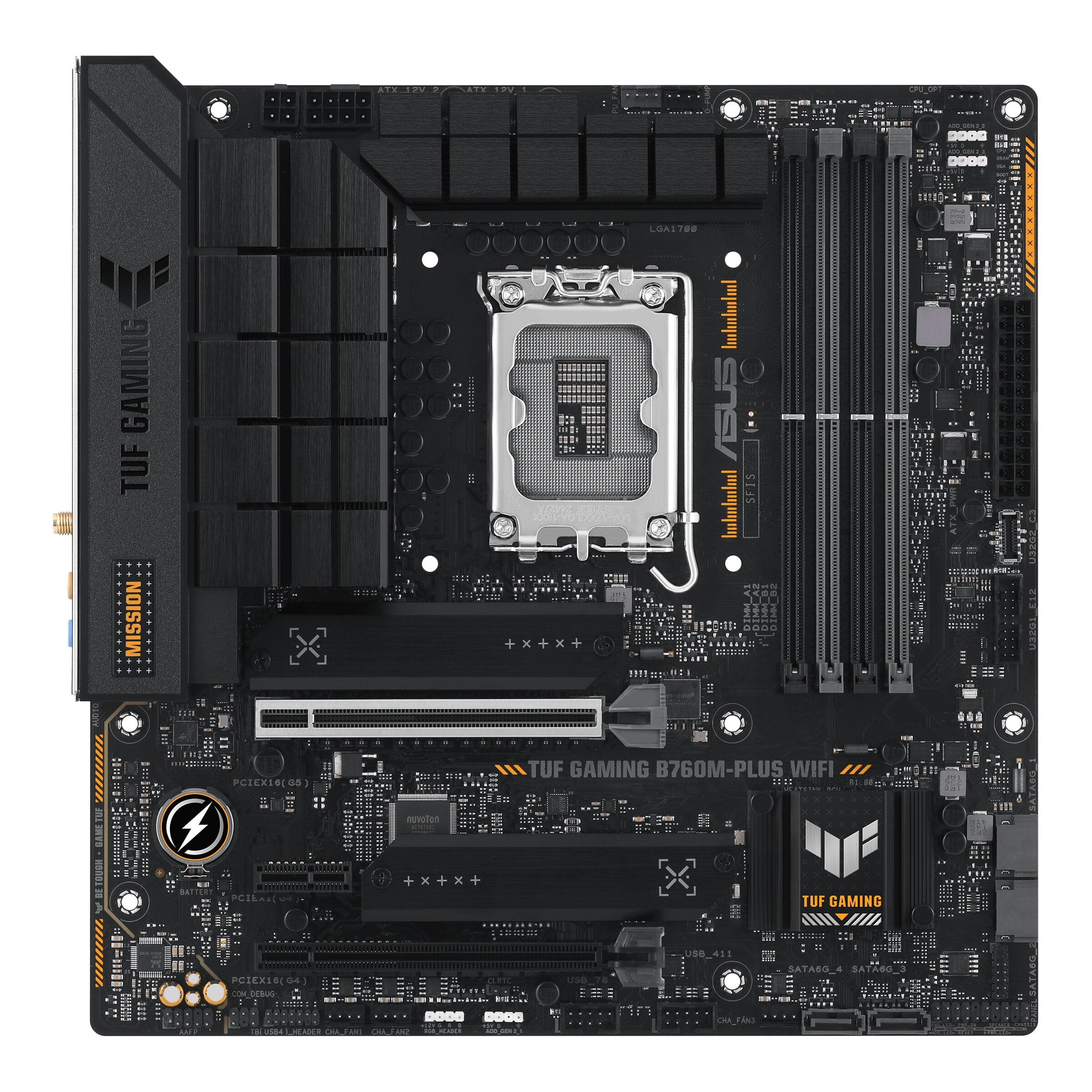 PLACA MADRE ASUS TUF GAMING B760M-PLUS WIFI DDR5 LGA1700