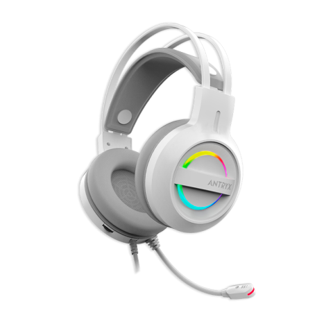 AURICULAR ANTRYX IRIS-W GRAY, 7.1 VIRTUAL, USB - Imagen 3