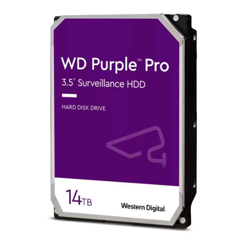 DISCO DURO WESTERN DIGITAL WD PURPLE PRO 14TB SATA 7200RPM 3.5″