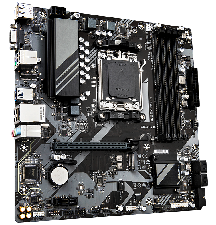 PLACA MADRE GIGABYTE A620M DS3H AM5