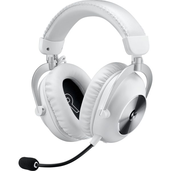 AURICULAR LOGITECH G PRO X 2 LIGHTSPEED WIRELESS / BT / 3.5 MM WHITE