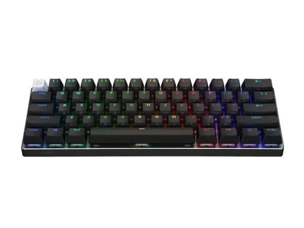 TECLADO LOGITECH PRO X 60 LIGHTSPEED BT/ÓPTICO/65 HRS/RGB BLACK