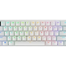 TECLADO LOGITECH PRO X 60 LIGHTSPEED BT/ÓPTICO/65 HRS/RGB WHITE