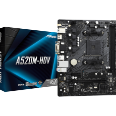 PLACA MADRE ASROCK A520M-HDV AM4