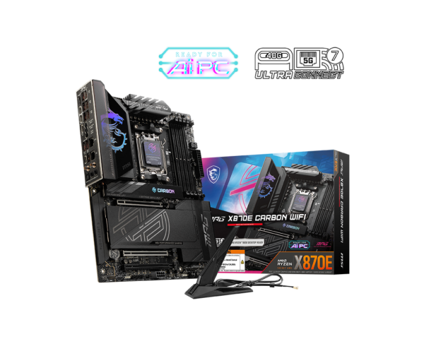PLACA MADRE MSI MPG X870E CARBON WIFI DDR5 AM5