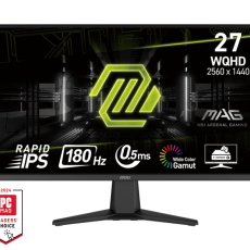 MONITOR MSI MAG 275QF 27" RAPID IPS WQHD 2K 180HZ 0.5MS ADAPTIVESYNC