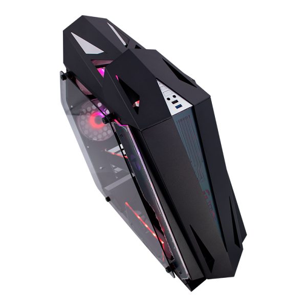 CASE TEROS TE-1314G MID TOWER ARGB - NEGRO - Imagen 3