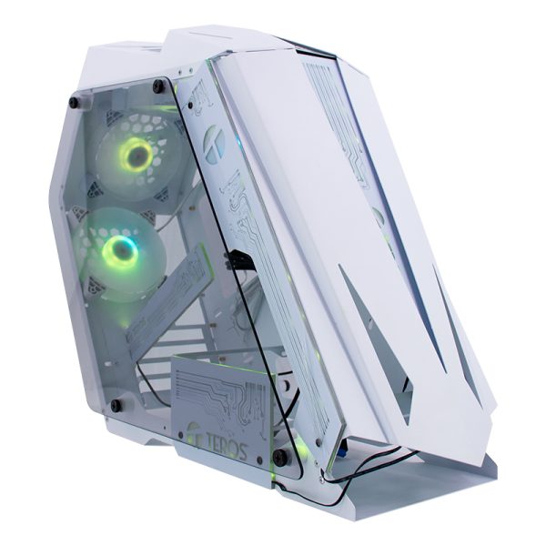 CASE TEROS TE-1316G MID TOWER ARGB - WHITE