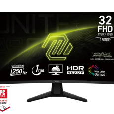 MONITOR MSI MAG 32C6X 31.5" FHD VA 250HZ 1MS CURVO ADAPTIVE-SYNC