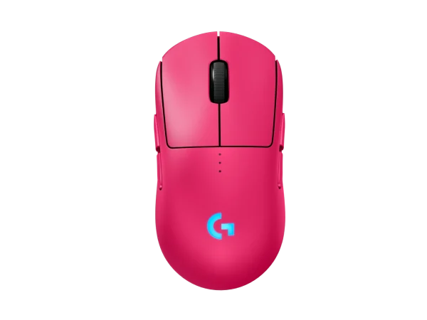 MOUSE LOGITECH G PRO 2 LIGTHSPEED WIRELESS HERO 2 44K LIGHTFORCE/LIGHTSYNC RGB MAGENTA / AMBIDIESTRO