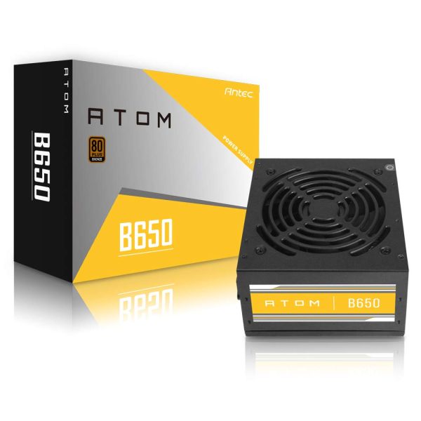 FUENTE DE PODER ANTEC ATOM B650 650W 80+ BRONZE CERTIFICADA