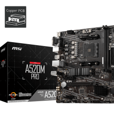 PLACA MADRE MSI A520M PRO DDR4 AM4