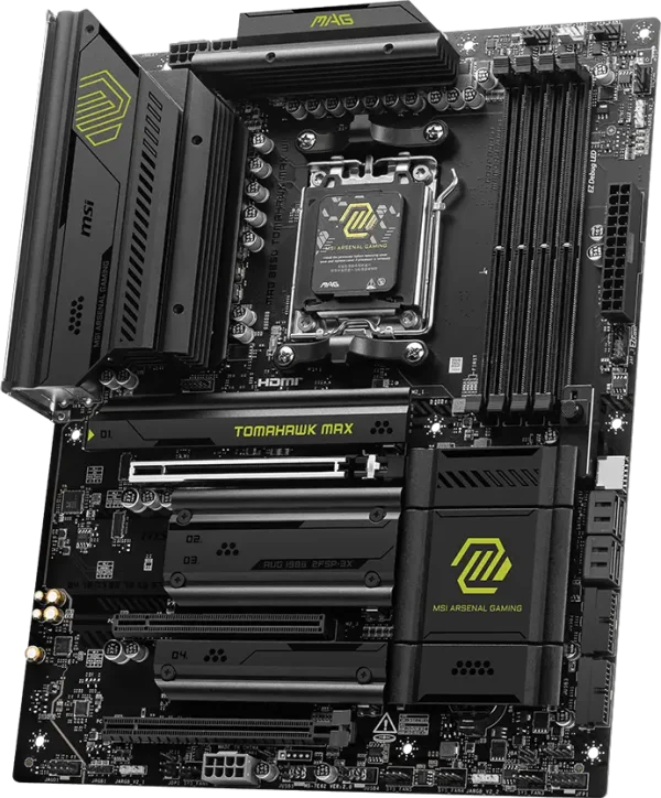 PLACA MADRE MSI MAG B850 TOMAHAWK MAX WIFI DDR5 AM5
