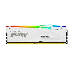 MEMORIA RAM KINGSTON FURY RGB WHITE 16GB DDR5 6000MHZ CL36