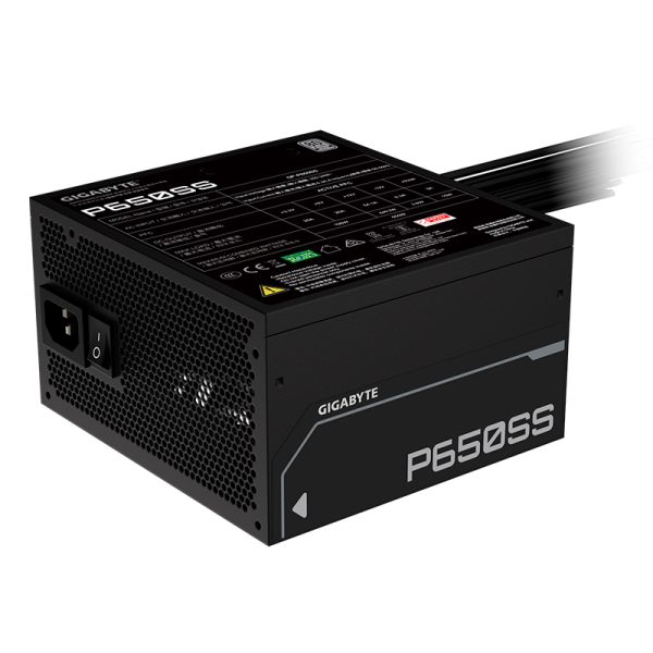 FUENTE DE PODER GIGABYTE P650SS 650W 80+ SILVER CERTIFICADA