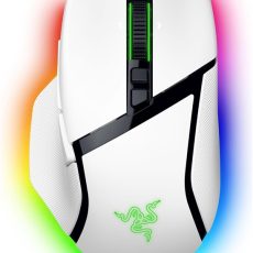 MOUSE RAZER BASILISK V3 PRO 35K DPI MULTI-DISPOSITIVO 210H WIRELESS / BT / USB-A SWITCH OPTICO 90M 13 ZONAS CHROMA WHITE