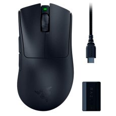 MOUSE RAZER DEATHADDER V3 PRO 30K DPI MULTI-DISPOSITIVO 90H WIRELESS / USB-C SWITCH OPTICO 90M + DONGLE WIRELESS HYPERPOLLING BLACK