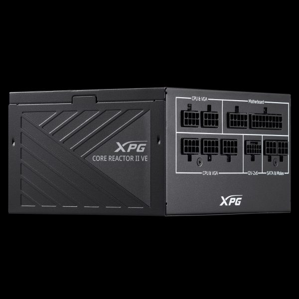 FUENTE DE PODER XPG CORE REACTOR II VE 850W 80+ GOLD FULL MODULAR – ATX 3.1