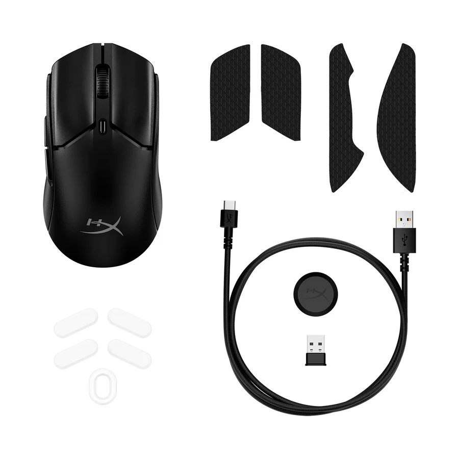 MOUSE HYPERX PULSEFIRE HASTE 2 MINI WIRELESS BLACK - Imagen 2