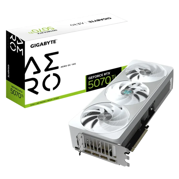 TARJETA DE VIDEO GIGABYTE RTX 5070 TI AERO OC 16GB GDDR7