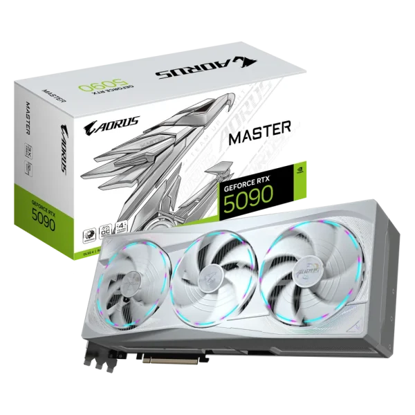 TARJETA DE VIDEO AORUS RTX 5090 MASTER ICE 32GB GDDR7
