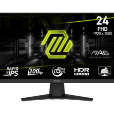 MONITOR MSI MAG 244F 23.8" RAPID IPS FHD 200HZ 0.5MS FREESYNC PREMIUM