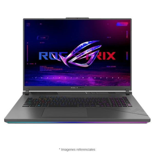 LAPTOP ASUS ROG STRIX G18 18" WQXGA CORE I9 13980HX / RAM 16GB DDR5 / SSD 1TB GEN 4 / RTX 4070 8GB / WIN 11