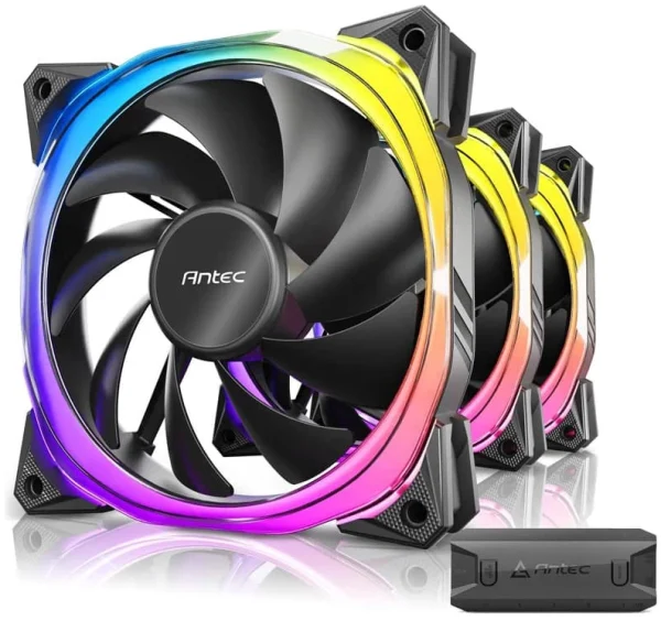 FAN ANTEC KIT DE 3 FUSION ARGB 120MM